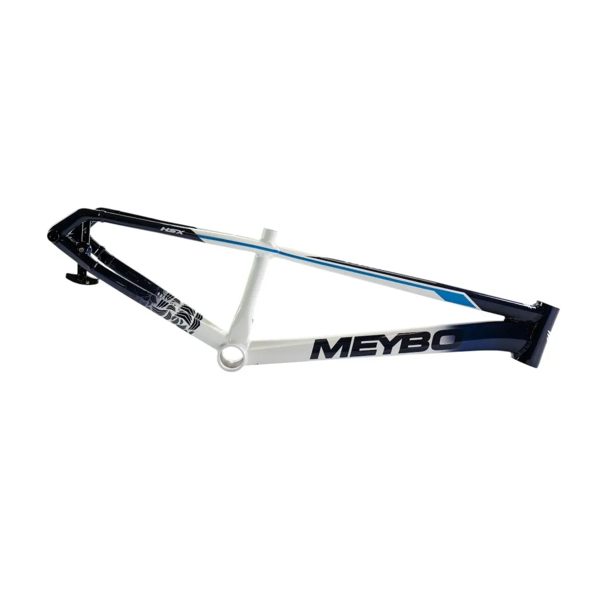Meybo 2025 HSX Alloy Bmx Race Frame White/Navy/Blue